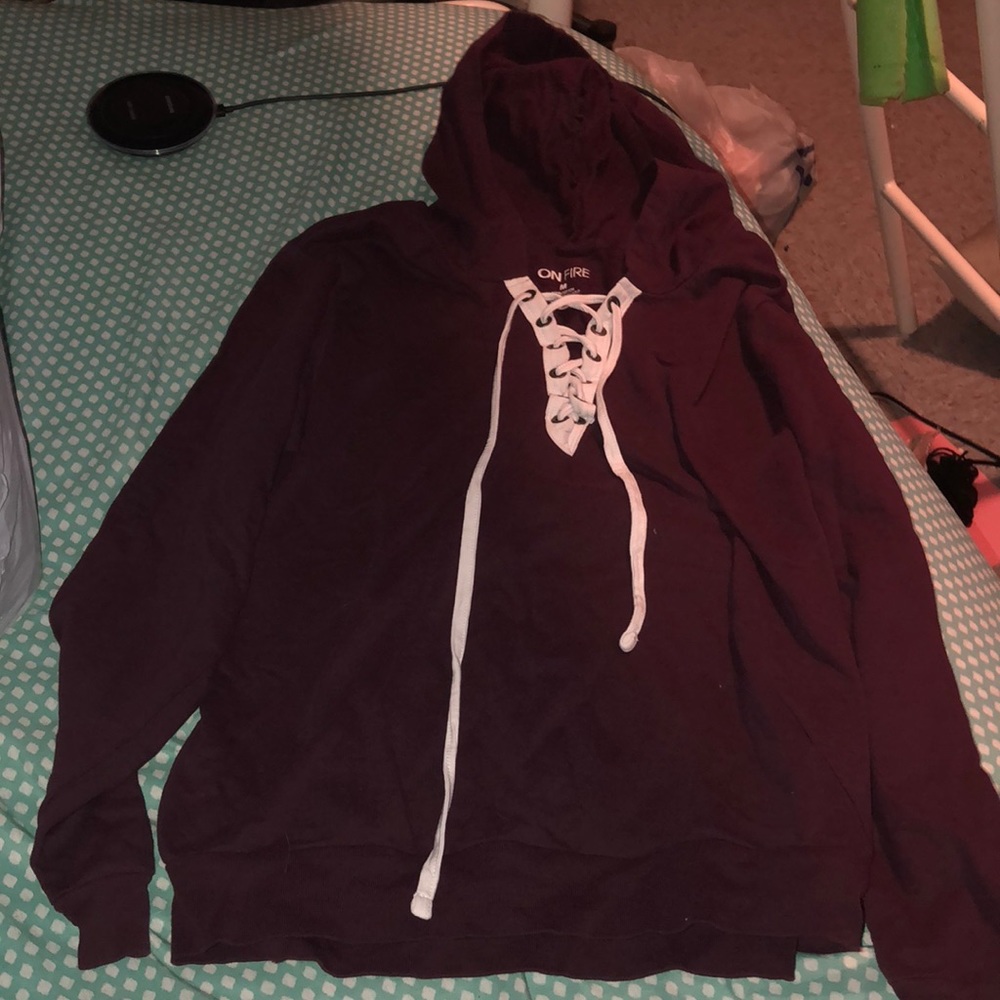 Shirt with a hood